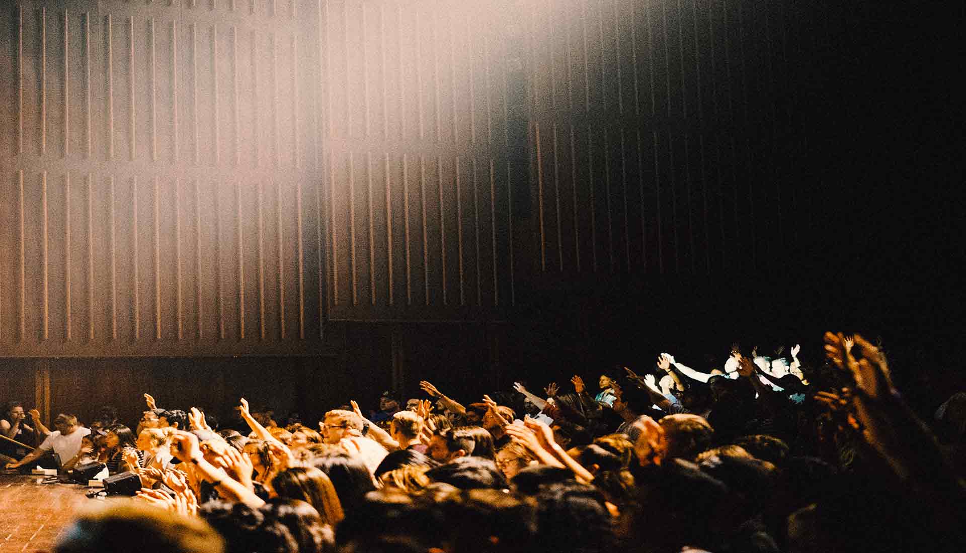 Acoustic treatment auditorium