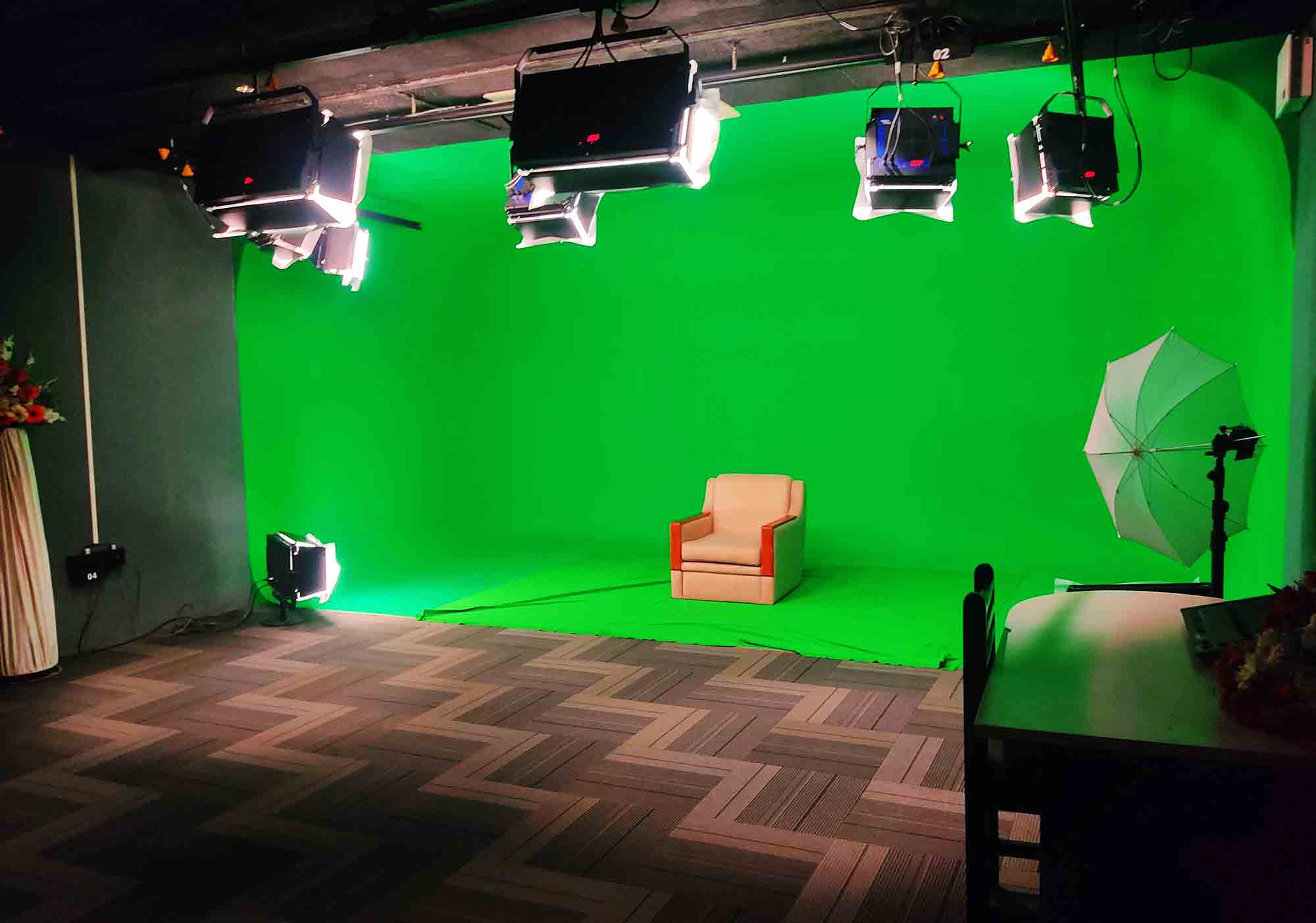 Film- Greenscreen room